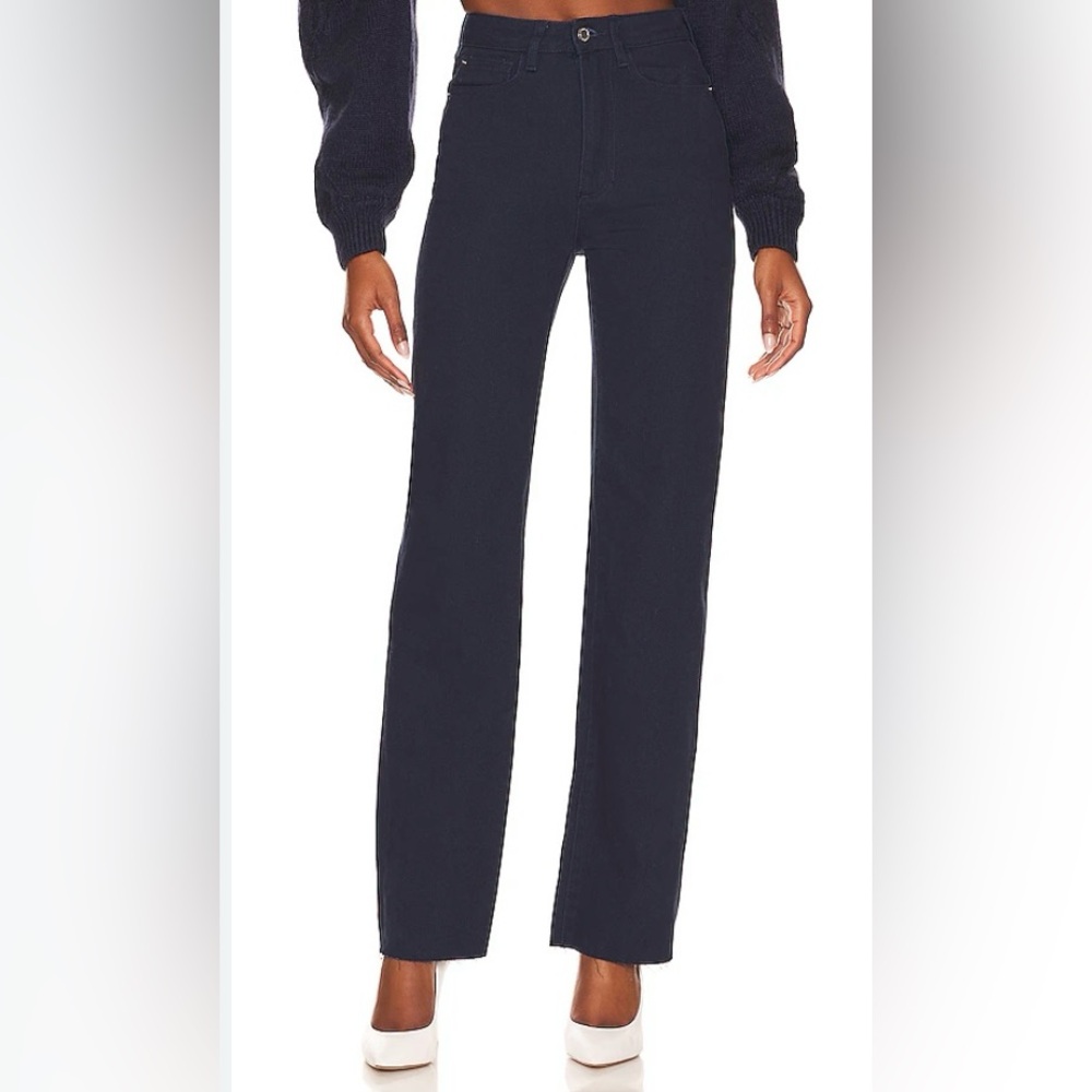 Distressed High Rise Dad Jean in French Navy
WEWOREWHAT NWT